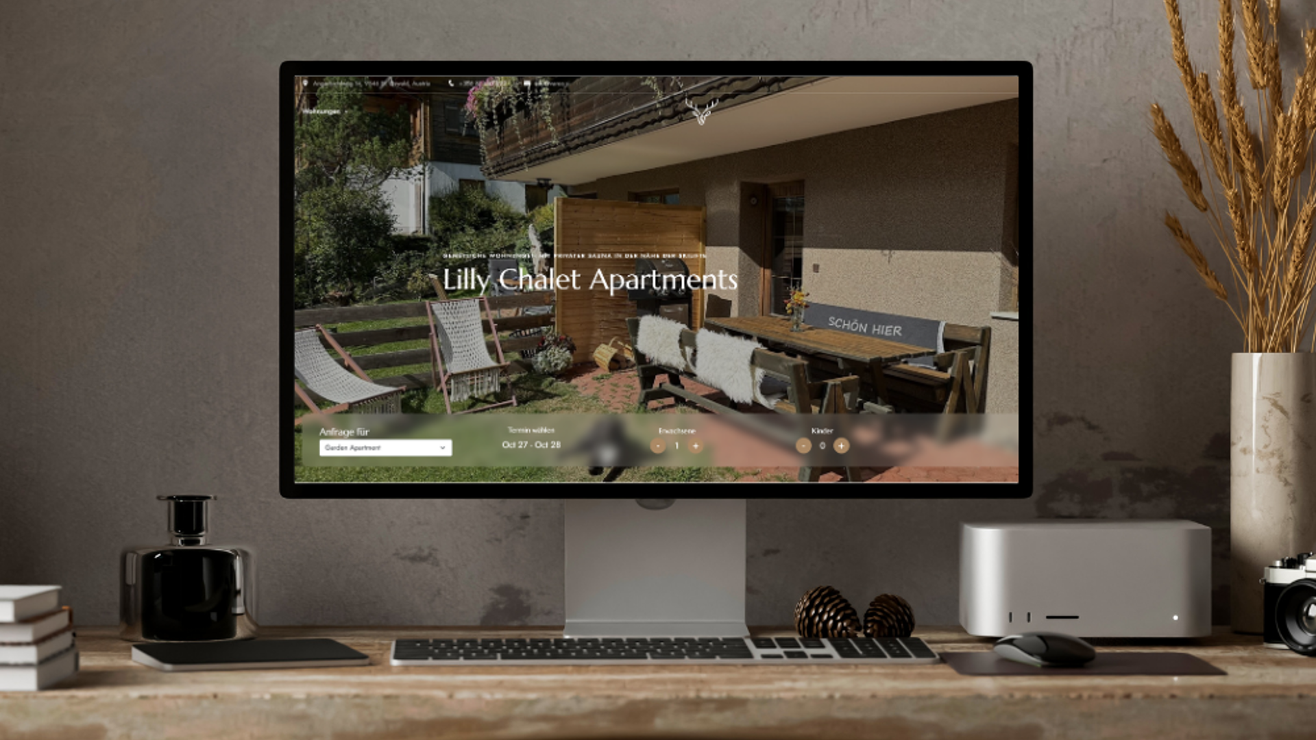 Lilly Chalet: Digitalna podpora za butično nastanitev